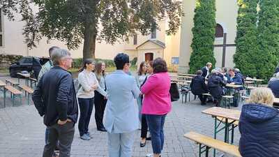 Darbietungen in der Kirche in Asparn/Zaya
