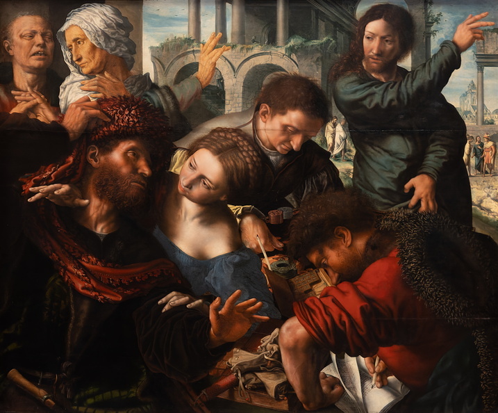 Gemälde von Jan Sanders van Hemessen (um 1500 Hemixen bei Antwerpen - um 1563/66 Haarlem) Mit freundlicher Genehmigung des kunsthistorischen Museums Wien (KHM)