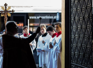 Öffnung der Heiligen Pforte in Wien, St. Rochus