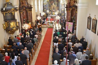 Firmgottesdienst in Asparn/Zaya