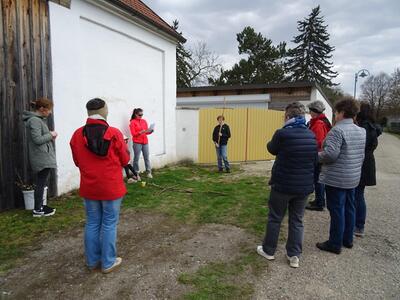 Straßenkreuzweg in der Pfarre Ameis