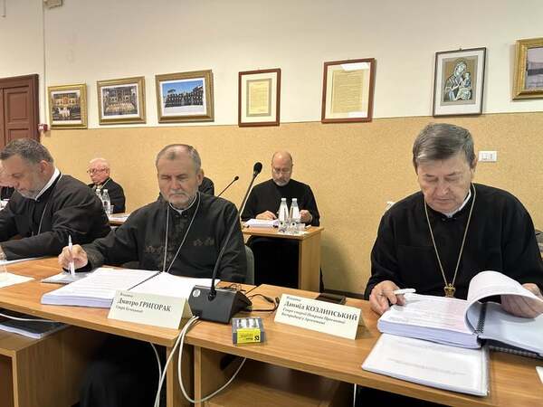 Teilnehmer der Synode