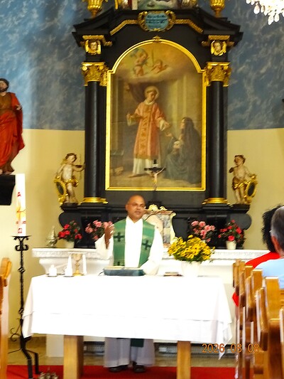 Gottesdienst mit Pater Nicholas