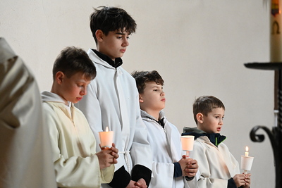 Feier der Osternacht in Gnadendorf