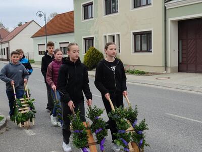 Ratscher unterwegs in Ameis