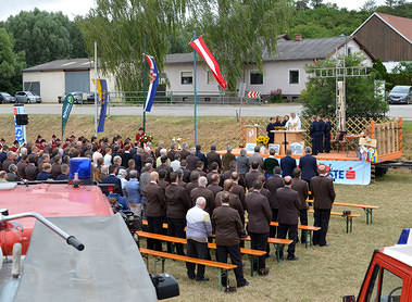 Feldmesse beim Bezirksfeuerwehrleistungsbewerb