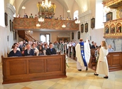 Feier der Erstkommunion in der Pfarre Gnadendorf