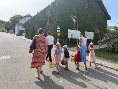 Fronleichnamsprozession in Michelstetten
