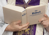 Priester mit Bibel / Erwin Wodicka