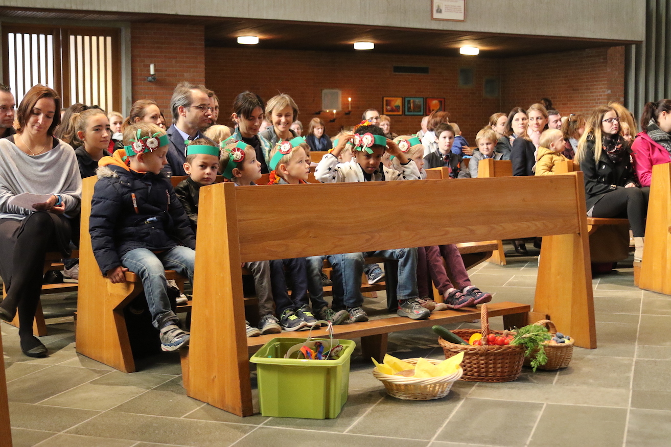 Erntedank-Gottesdienst mit unserem Kindergarten
