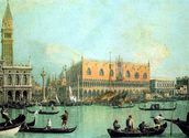 Canaletto, Veduta del Palazzo Ducale / wilicommons Giovanni Badoer