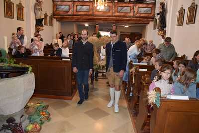 Feier in der Pfarrkirche Wenzersdorf