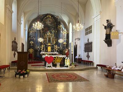 Osterhochamt in Asparn/Zaya