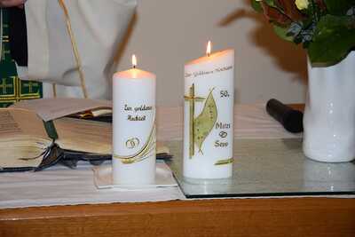 Sonntagsmesse und Goldene Hochzeit / © Christina Weichselbaum Als Dank und Bitte zur Goldenen Hochzeit