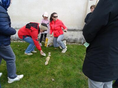 Straßenkreuzweg in der Pfarre Ameis