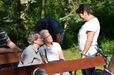 Pfarrverbandsmaiandacht bei der Gnadendorfer Bildeiche