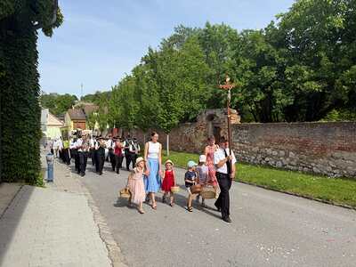 Fronleichnamsprozession in Michelstetten
