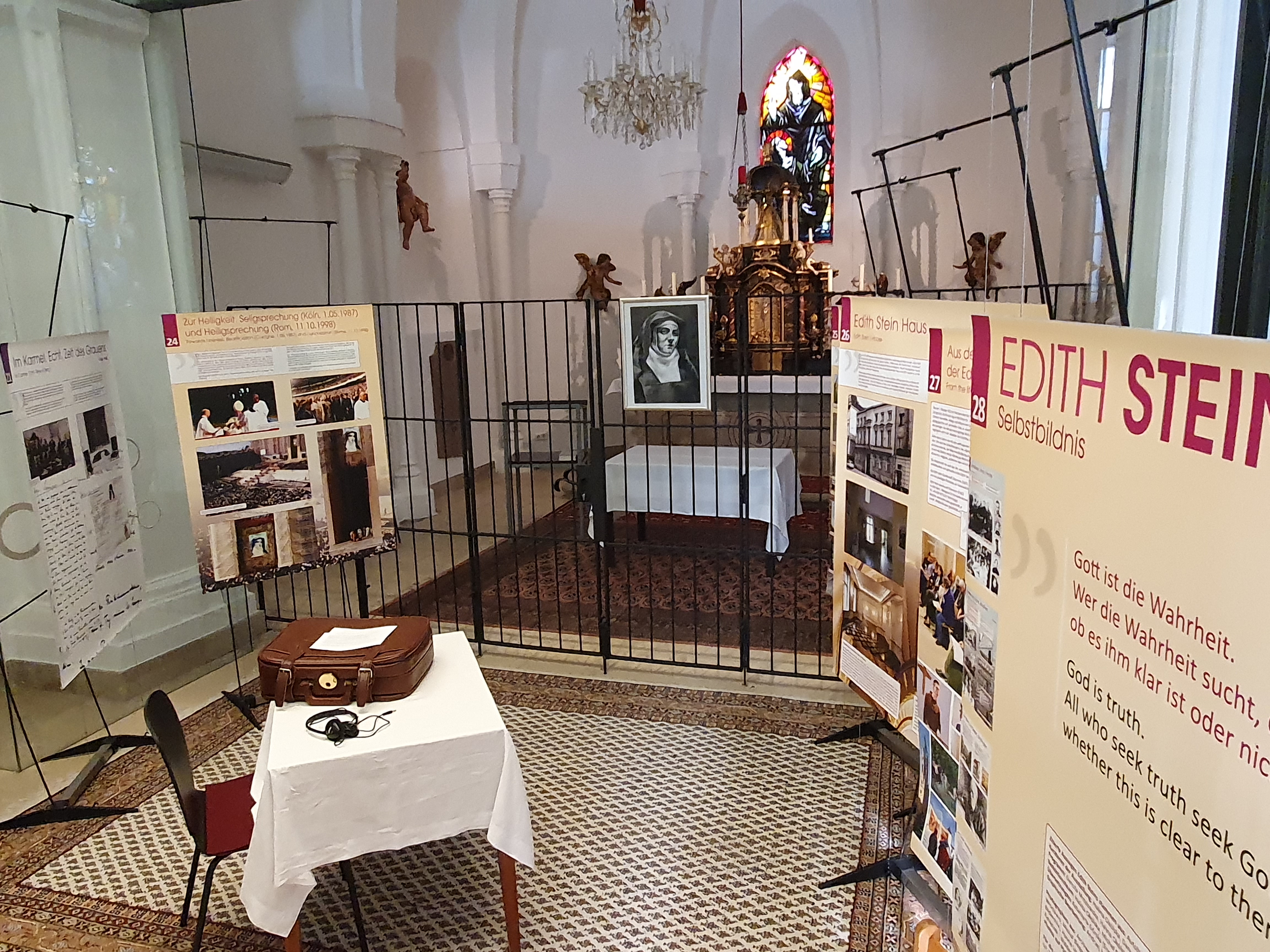 Edith Stein / Pfarre Dornbach Edith Stein Ausstellung