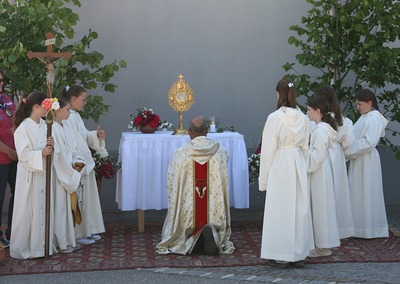 Fronleichnamsfest in Asparn/Zaya