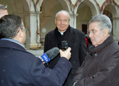Interview mit Bundespräsident Heinz Fischer und Kardinal Christoph Schönborn/EDW