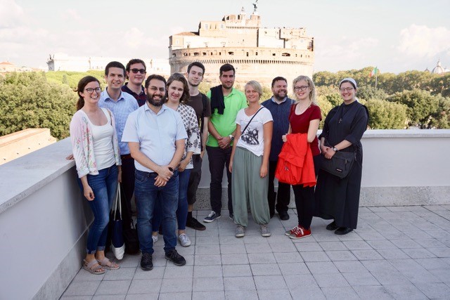 Am Dach von Vatican News / Junge Kirche Wien