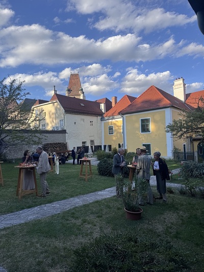Agape im Pfarrgarten