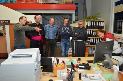 Besuch Hafnermeister Peter Zawrel