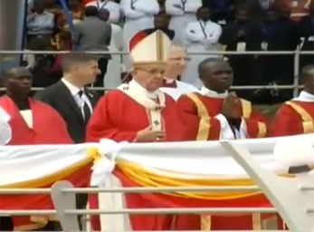 Papst Franziskus in Uganda