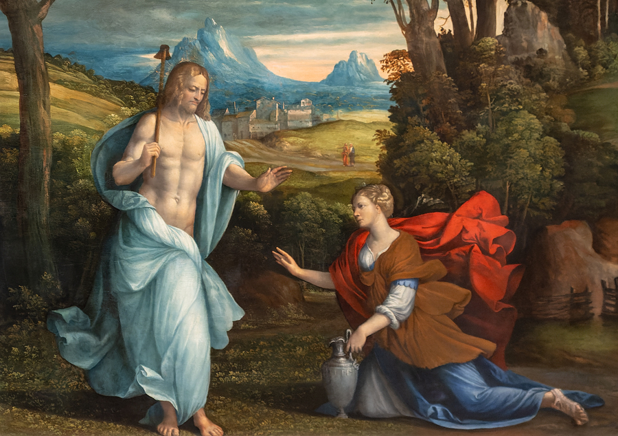 Gemälde von Benvenuto Tisi, gen. Il Garofalo (1481 - 1559 Ferrara) Mit freundlicher Genehmigung des kunsthistorischen Museums Wien (KHM)