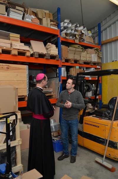 Besuch Hafnermeister Peter Zawrel