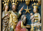 Krippe mit den Heiligen drei Königen/kathbild.at,rupprecht