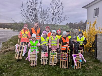 Ratscher unterwegs in Wenzersdorf und Zwentendorf