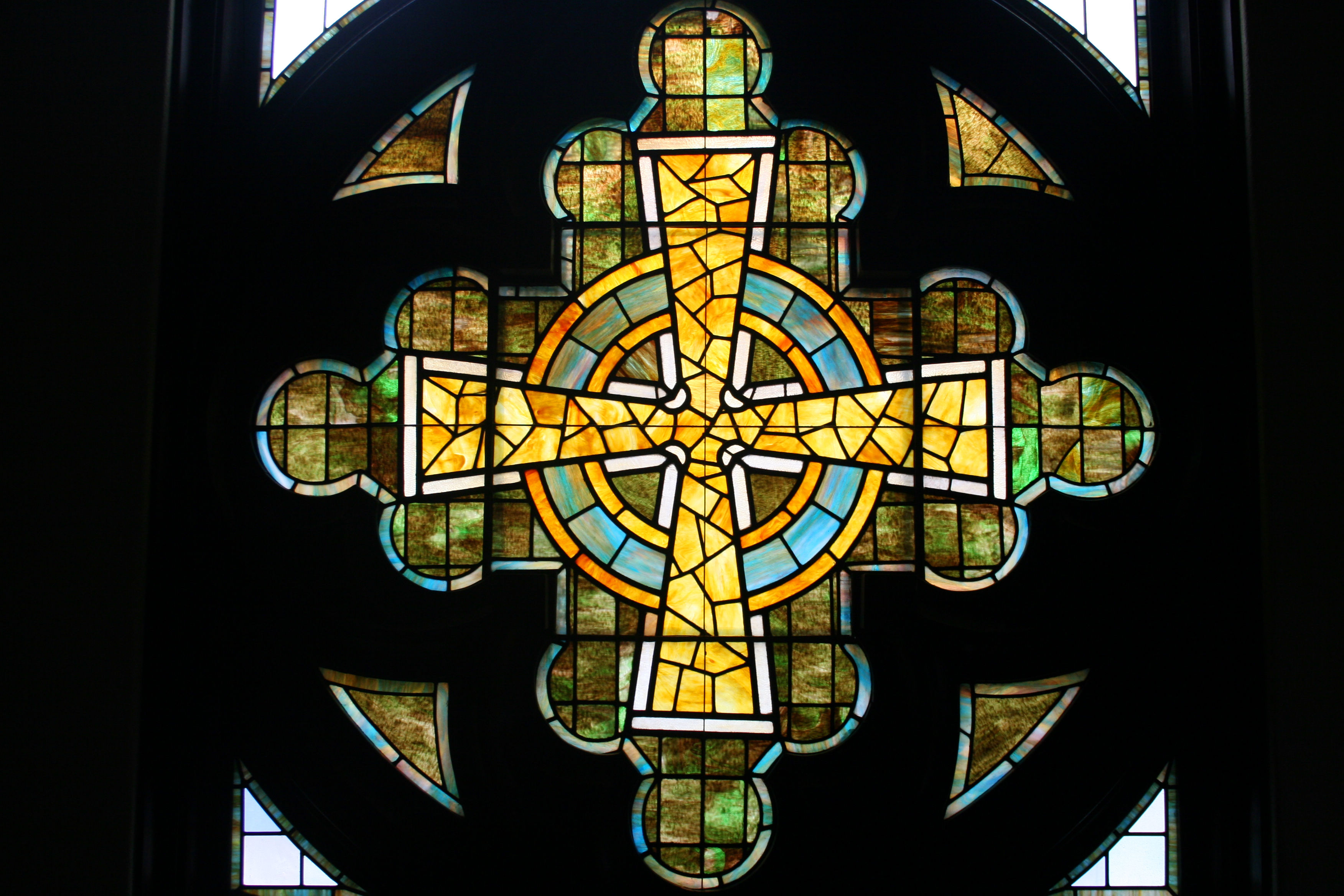 Stained glass window / Nadine Mitchell, daisy1344