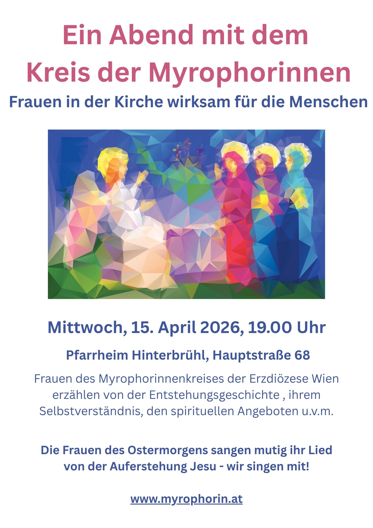 Ein Abend mit den Myrophorinnen