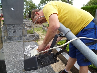 Fehlersuche bei der Kirchenbeleuchtung