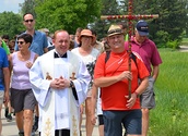 Marterlwanderung und Segnung Auchmannkreuz, am Sonntag, den 3. Juni 2018