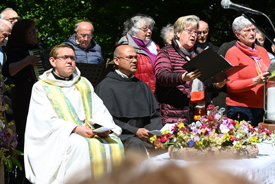 Maiandacht bei der Franz von Assisi Kapelle