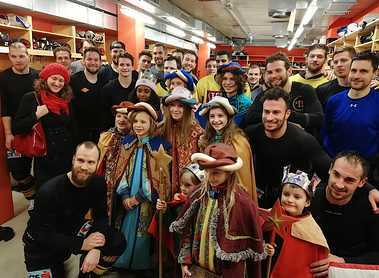 Sternsinger bei den Vienna Capitals