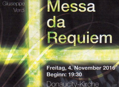 Konzert Ensemble Koinonia: Verdi: Requiem