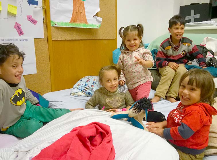 eine Nacht in Sicherheit