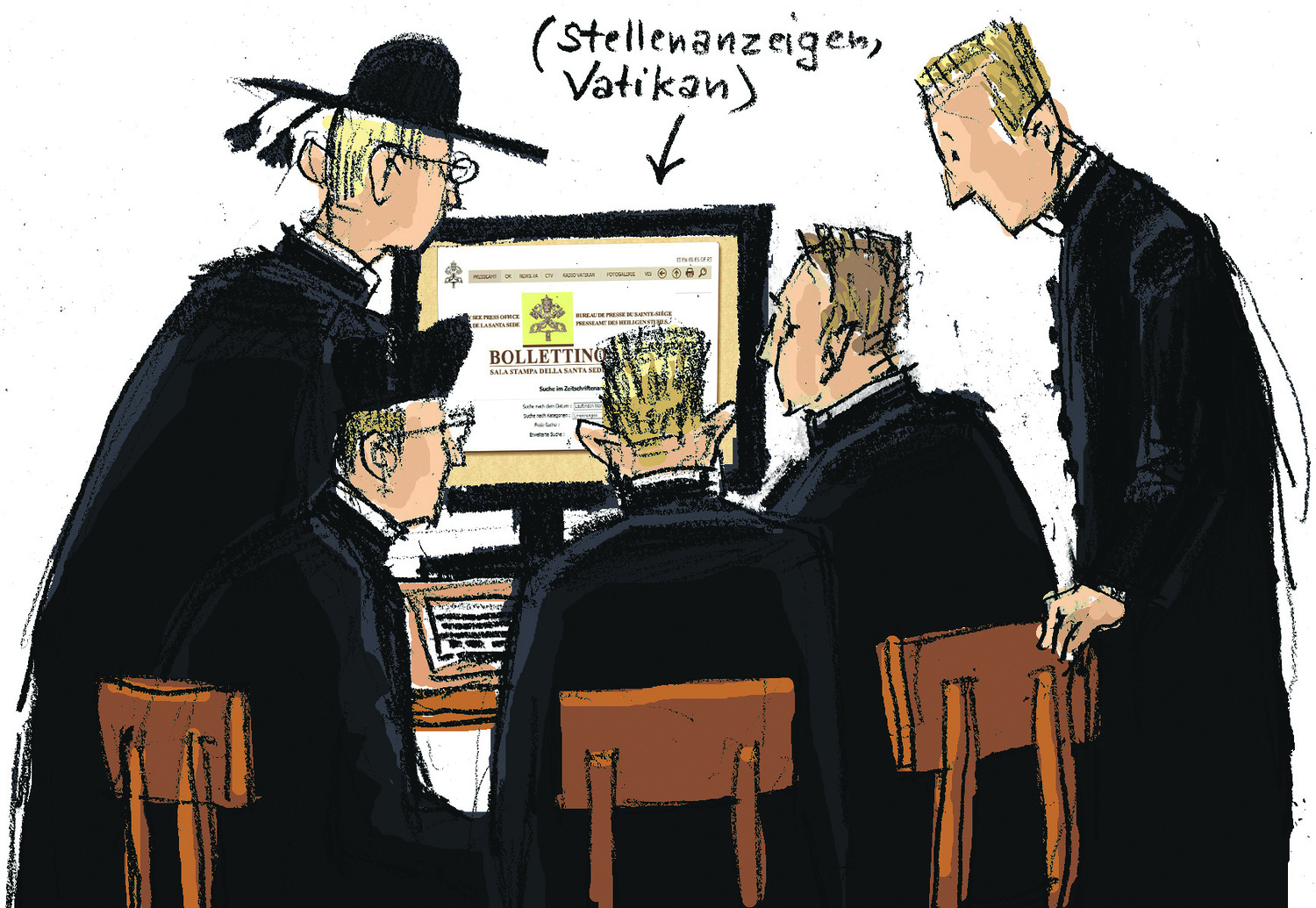 Zeichnung Bollettino