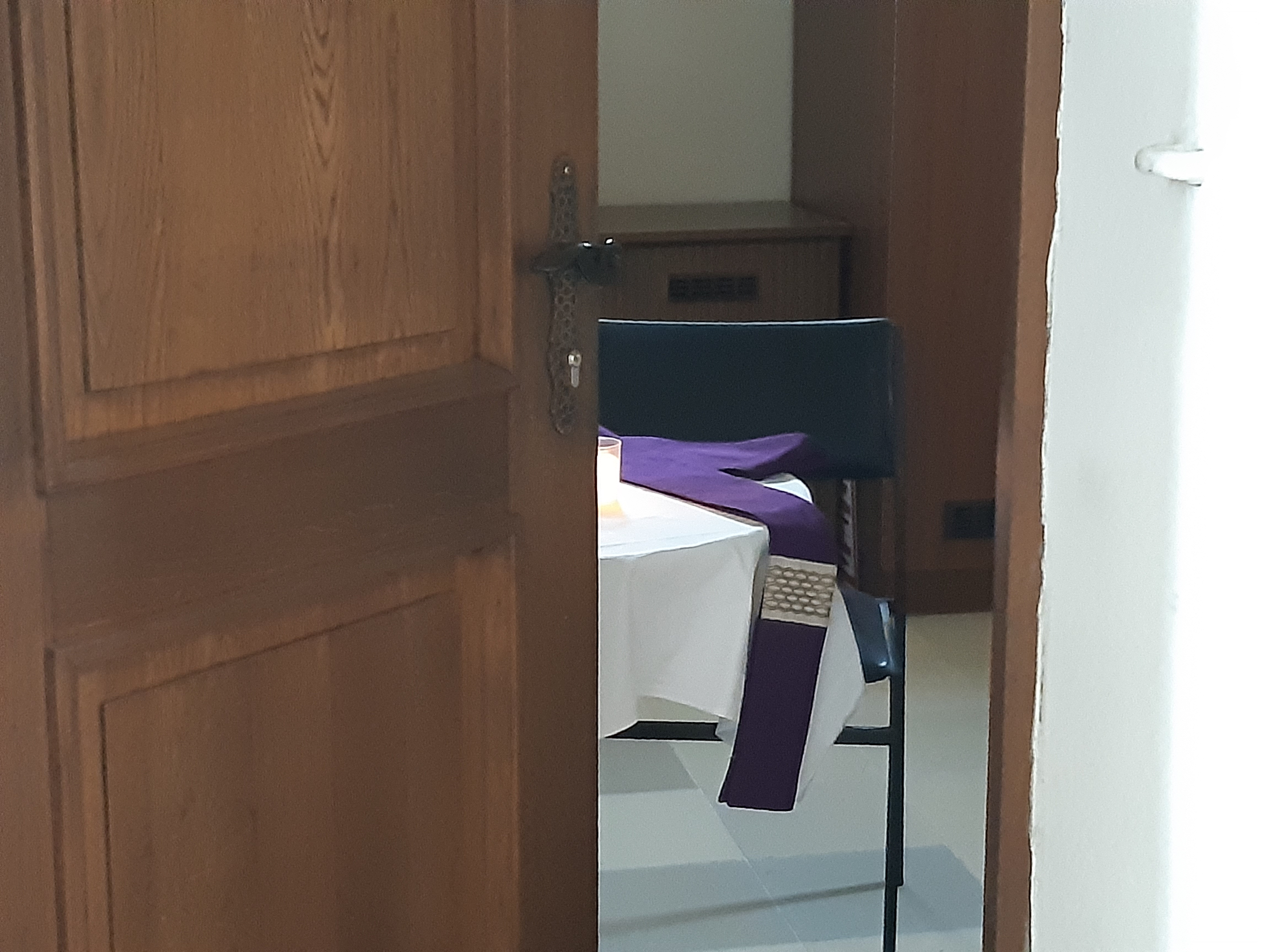 Beichtraum in der Pfarrkirche Stetten