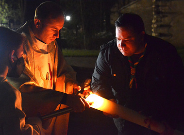 Osternachtsfeier in Asparn