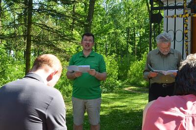 Pfarrverbandsmaiandacht bei der Gnadendorfer Bildeiche