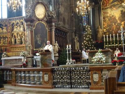 Ausflug nach Wien und Messfeier im Stephansdom