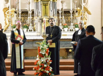 Ökumenischer Feier im Parlament