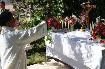 Festgottesdienst und Fronleichnamsprozession