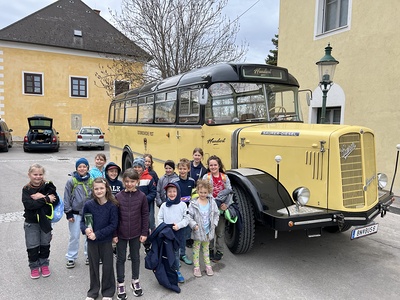 Busausfahrt der Ratschenkinder