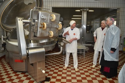 Besuch Wurstproduzent Hiess