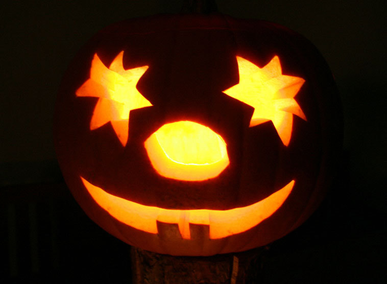 Halloweenkürbis